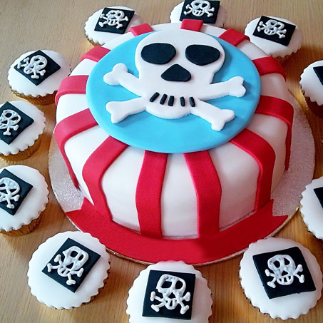 Торт для мальчика Пиратский
