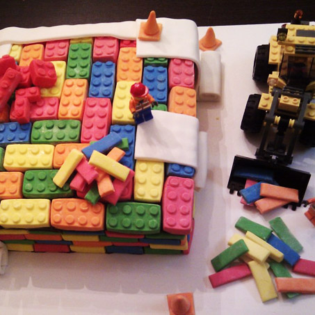 Детский торт Лего