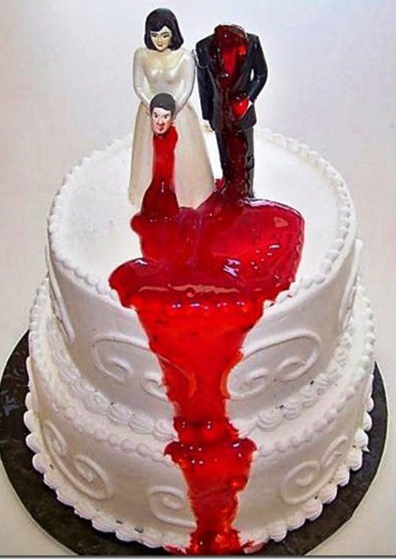 Торт на развод Муж, давай до свидания!